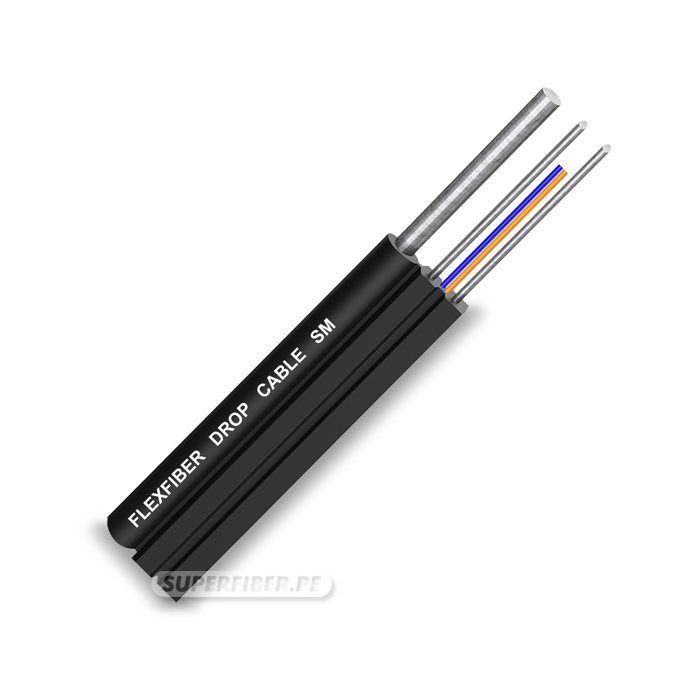 Cable Drop Fibra Óptica 01∼04 Hilos